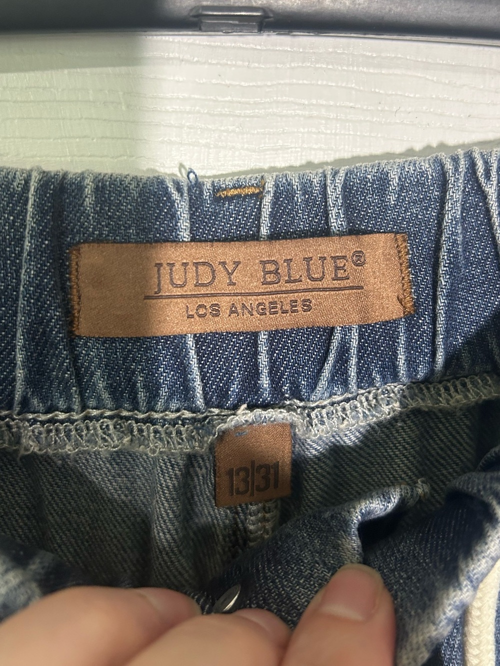 JUDY BLUE MADE TO MOVE WIDE LEG PALAZZO FEATHERWEIGHT ELASTIC WAIST Size 13/31 - Picture 5 of 15